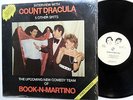 BOOK N MARTINO interview with Count Dracula LP comedy VG++ vinyl w/ POSTER