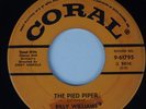 BILLY WILLIAMS: The Pied Piper CORAL Popcorn Soul R&B 45 HEAR IT