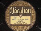 78 RPM -- Tampa Red / Tampa Red & Georgia Tom, Vocalion 1685, E-V+ / V+ Blues