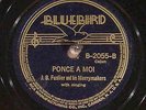 78 RPM -- J. B. Fuslier and his Merrymakers, Bluebird 2055, E  Cajun