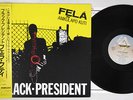 FELA ANIKULAPO KUTI BLACK PRESIDENT ARISTA 25RS-134 Japanese Pressing OBI LP
