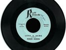 THE ROBIN HOODS -RUFF REC. LEGENDARY TEXAS 45 SINGLE “MY LOVE HAS GONE AWAY
