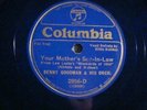 78- BLUE COL 2856D- BENNY GOODMAN -BILLIE HOLIDAY- YOUR MOTHER'S SON IN LAW -E