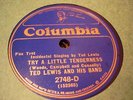 JAZZ TED LEWIS BAND Buy American ROYAL BLUE COLUMBIA 2748 E