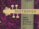 Vienna Konzerthaus Quartet Beethoven Quartet Op.59 #1 EX+/EX Westminster WL-5127