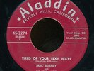 45pc-R&B vocal group-ALADDIN 3274-Mac Burney and the Four Jacks