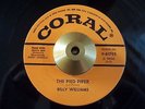 Billy Williams -The Pied Piper- Popcorn R&B 45 on Coral - Hear
