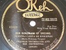 Frankie Trumbauer 78 with Bix Beiderbecke Our Bungalow Of Dreams-Okeh 41019