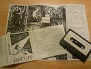 Rattus - Live in Denmark 1985 original tape Hardcore Punk Kaaos Riistetyt Lama