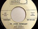 DON SARGENT 45 St James Infirmary / Gypsy Boots PROMO Rockabilly 1959 w5427