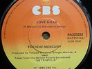 Queen Freddie Mercury NEW ZEALAND 45 in Company Sleeve Love Kills Moroder