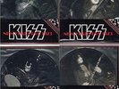 KISS - NEW YEARS EVE 1973 SET OF 4 DIFFERENT PICTURE DISC LP (ONLY 100 EACH)