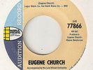 EUGENE CHURCH Dollar Bill WORLD PACIFIC PROMO  NORTHERN SOUL 45
