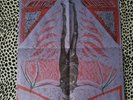 CRAZY SPIRIT S/T LP W/ SILK SCREENED POSTER PUNK KBD CULT RITUAL PRIVATE REPOS