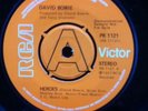 David Bowie - Heroes b/w V-2 Schneider UK RCA Demo 7
