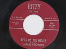 MABEL FRANKLIN: Let's Do The Wiggle / Dream I Had Last Night 45 rare Blues & R&
