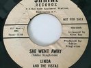 LINDA AND THE VISTAS RARE NORTHERN SOUL ON SHRINE RECORDS BAD APPLE /SHE WENT