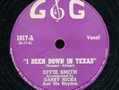 pc78-Blues-  G & G Records-1017-Effie Smith w / Darby Hicks
