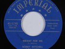 Doo Wop R&B 45 BOBBY MITCHELL & TOPPERS Meant For Me IMPERIAL VG+ HEAR