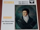 LP BEETHOVEN PIANO CONCERTO No.1 & No.2  BACKHAUS -SCHMIDT ISSERSTEDT SXL2178 UK