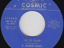 Northern Soul 45 - E. Jackie Hines - I'm So Glad - Cosmic - VG++ mp3