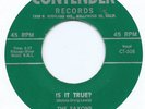 R&B / DOO WOP 45 - SAXONS 