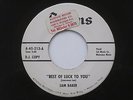 SAM BAKER Best Of Luck To You /  The Bump Athens WLP Soul Funk 45 HEAR