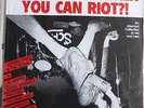 Why March When You Can Riot LP Hard Ons Feedtime Oz Punk Aberrant Records # 100