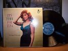 TINA LOUISE IT'S TIME FOR TINA LOUISE CONCERT HALL H1521 MONO JAZZ VOCALS 1ST PR