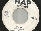 DOOWOP bw/ NEW BREED SOUL R&B--GLORIA RAMSEY & GROUP- MY LOVE -HEAR -1960 HAP