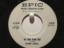 Gregory Carroll  Epic 9416 Promo  Wa Ding Dung Doo b/w Stand By Me  Soul Bopper