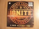 IGNITE  -  A WAR AGAINST YOU   WHITE VINYL   LIM 100