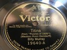 78 RPM BILLY MURRAY Titina / I Don't Want To Get Married VICTOR 19640 E+NM