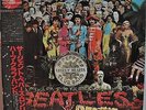 The Beatles Sgt. Peppers Japan LP Red Vinyl Mono Toshiba EAS-70137 Insert Obi