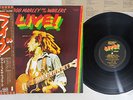BOB MARLEY & THE WAILERS LIVE ISLAND ILS-80451 Japanese Pressing OBI Vinyl LP