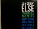 Cannonball Adderley/Somethin’ Else/Blue Note/BST81595/VG+/VG++/DMM