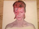 David Bowie Aladdin Sane Orig '73G'fold & Lyric Inner Sleeve Orange Paper Labels