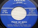 CONNIE McGILL The VISIONS Roland Parker Strollers PEACE OF MIND sweet soul 45 cH