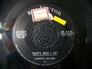 N. Soul  Varetta Dillard That's Why I Cry / Undecided   RCA 45 7057  VG+