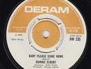 DONNIE ELBERT Baby Please Come Home *M-* UK 45 rocksteady skinhead reggae HEAR