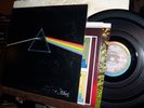PINK FLOYD LP Dark Side Of The Moon w/ posters/stickers CAPITOL 11163 PROG psych