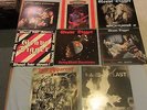 9 Heavy Metal LP´s , Grave Digger, Garry Moore, ELO ,Hansaplast, Heir Apparent