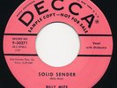 BILLY MIZE Solid Sender DECCA Rare Rockabilly 45 Promo