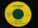 THE AMERICAN BEETLES She's Mine 1960's GARAGE 45 on BYP RECORDS EX+ * HEAR IT