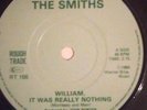SMITHS RARE Irish press William It Was Really Nothing Solid centre Translucent
