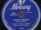 CHARLIE PARKER. OKIEDOKE / MANGO MANGUE. 78 ROM. AFRO-CUBAN LATIN JAZZ. HEAR