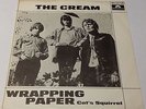 THE CREAM - WRAPPING PAPER  - VERY RARE 1966 SWEDISH 45 UNIQUE PS ERIC CLAPTON