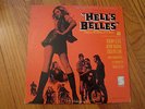 HELL'S BELLES NM OST LP LES BAXTER 1969 ORIG PRESSING WHITE PROMO BIKER FLICK