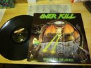 OVERKILL Under The Influence LP Vinyl THRASH METAL anthrax US PRESSING