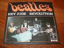 BEATLES 45 rpm Hey Jude Uk Export DP 570 1968 with Rare Swedish DN picturesleeve